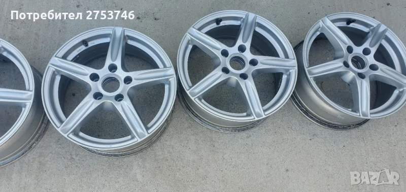 джанти с датчици на винтилите за Рено, Пежо, Ситроен, Дачия 16цола, снимка 1