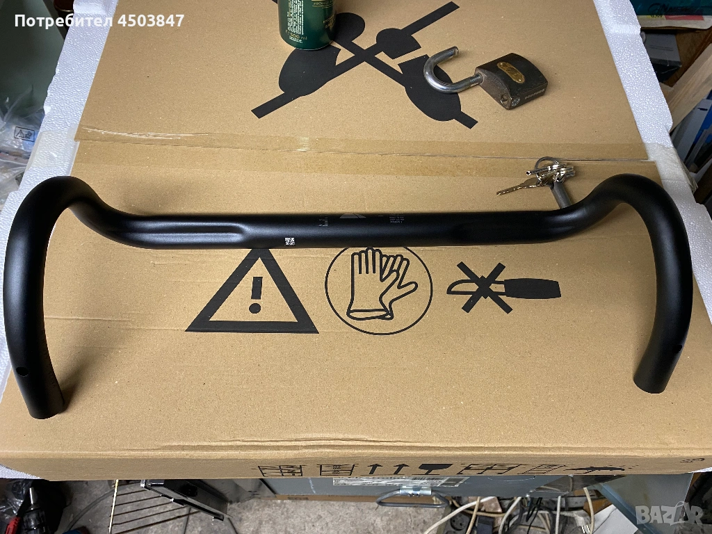 Кормило за шосеен/гравел велосипед, снимка 1