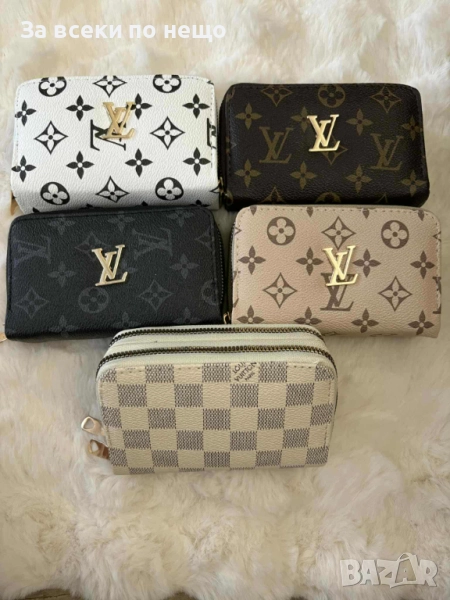 Louis Vuitton Дамско Портмоне - Налични Различни Цветове Код VF63, снимка 1