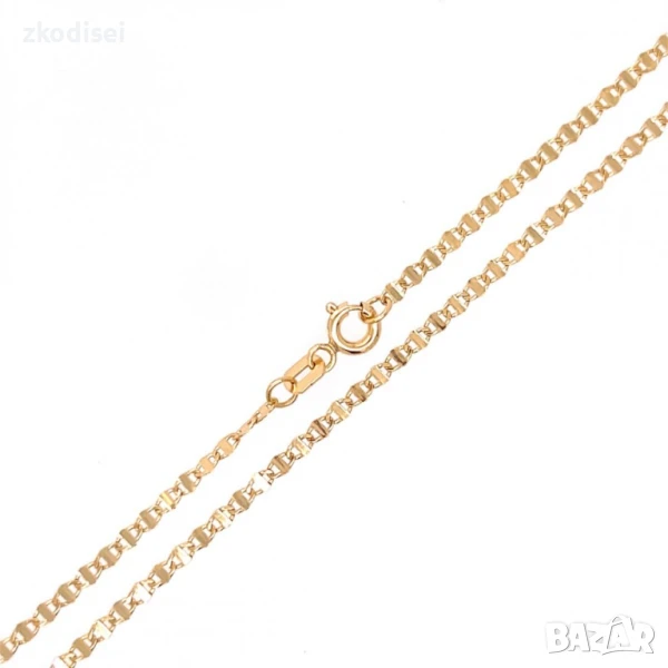 Златен синджир 2,14гр. 44,0см. 14кр. проба:585 модел:32147-5, снимка 1