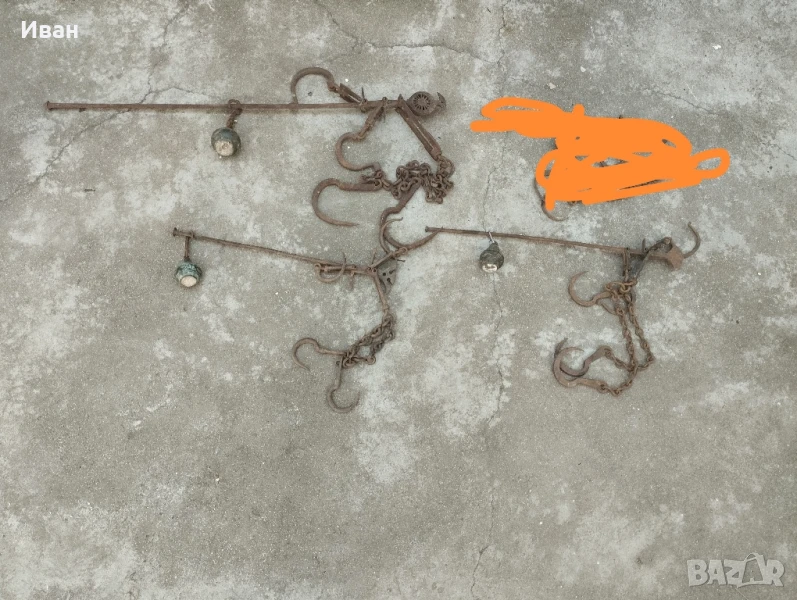 Стари кантари с топуз , снимка 1