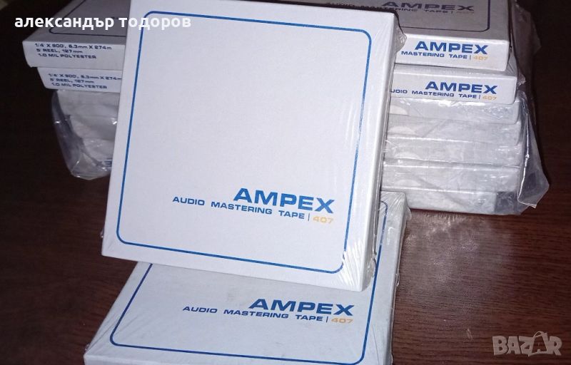 магнетофонни ролки AMPEX, снимка 1