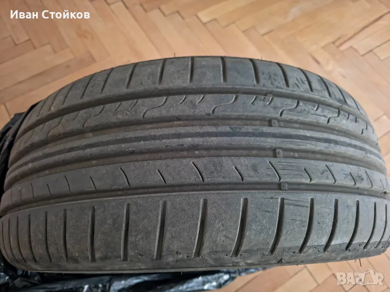 2бр. Летни Гуми Dunlop DOT-2022г.-- 215/55/16 Премиум клас, снимка 1