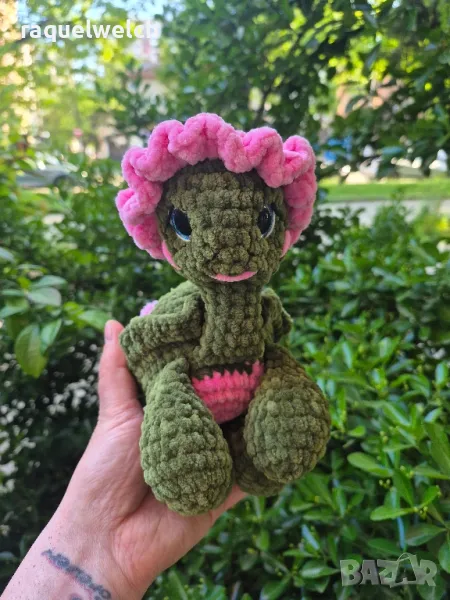 Ръчно Изплетена Костенурка "Амигуруми", снимка 1