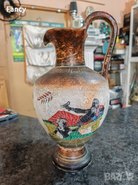 Стара глинена стомна 40/22 см, снимка 1