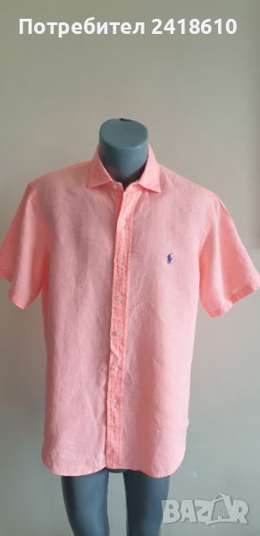 POLO Ralph Lauren / Лен Mens Size LОРИГИНАЛ! Мъжка Ленена Риза!, снимка 1