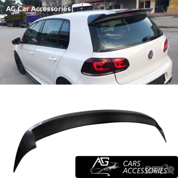 Спойлер крило за Volkswagen Golf 6 GTI Голф 6 ГТИ, снимка 1