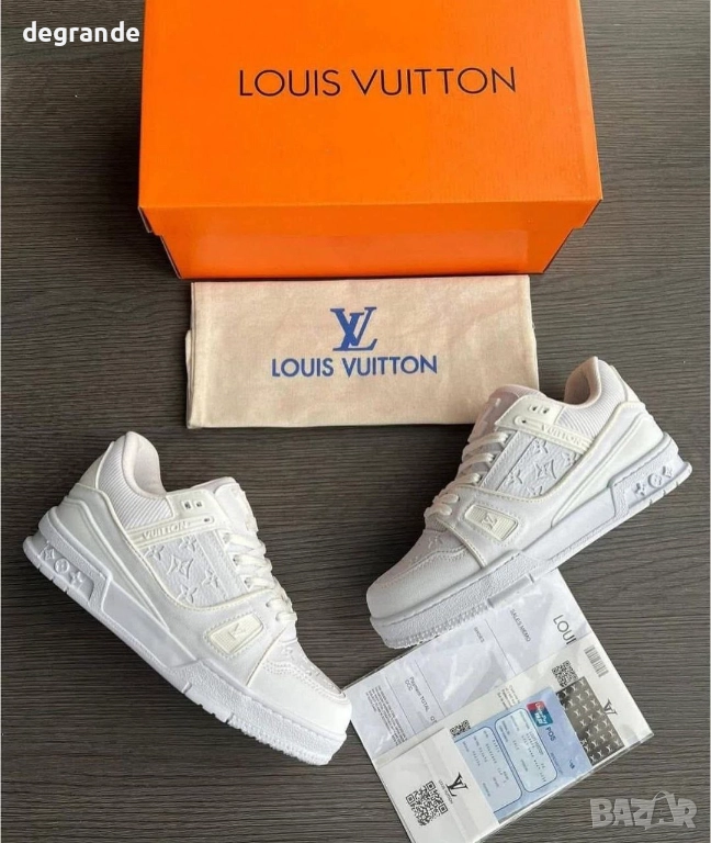 Louis Vuitton цвят Бял 36 37 38  , снимка 1