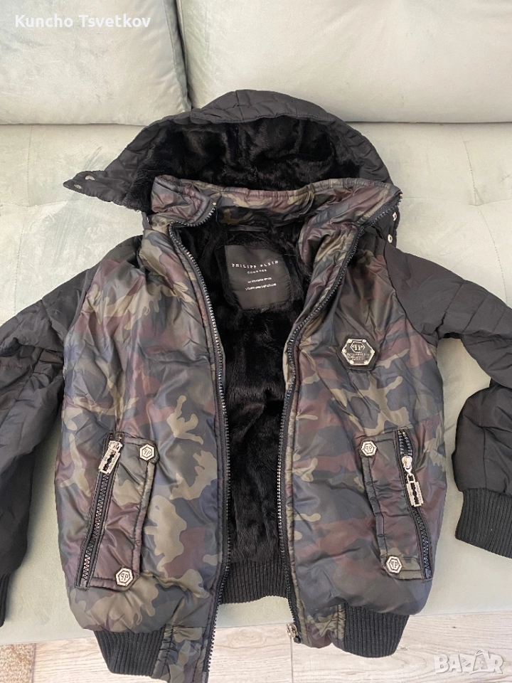 Детско зимно яке Filipp plein оригинално, снимка 1