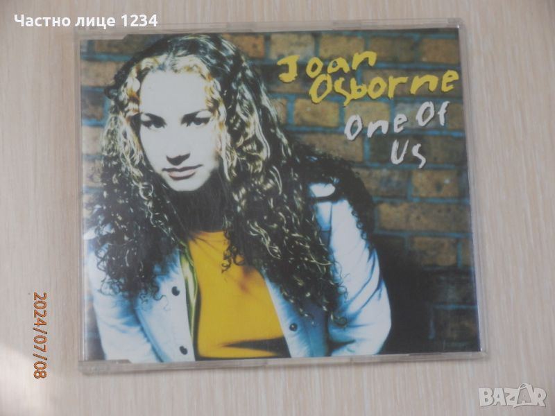 Joan Osborne - One of Us - 1995/1996 - maxi single, снимка 1