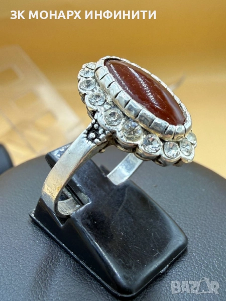 Сребърен пръстен /925/, снимка 1