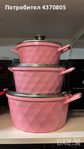 Висококачествен комплект касероли Cheffinger – елегантност, здравина и удобство в кухнята, снимка 1