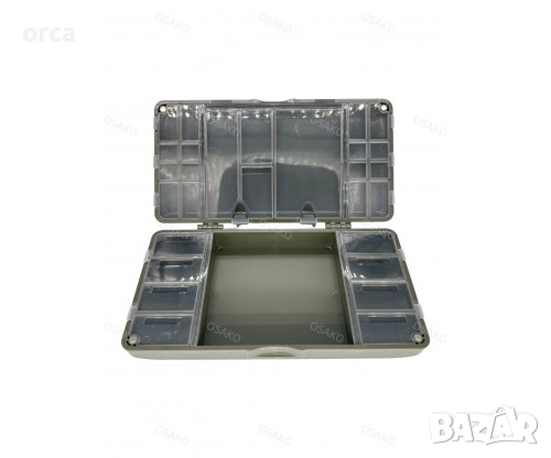 Кутия за шаранджийски монтажи OSAKO M069 практична кутия за риболова, снимка 1