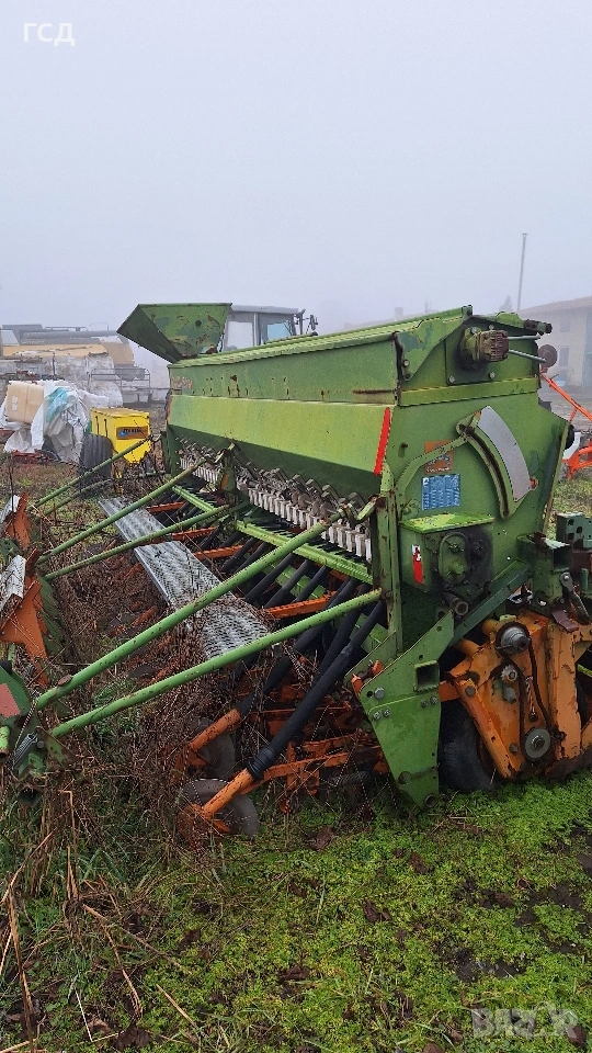 Навесна сеялка Amazonne AD-402/ 4м., снимка 1