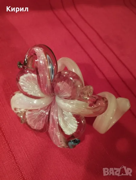 стъклено цвете Мурано / Murano, снимка 1