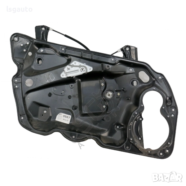 Механизъм преден ляв ел. стъклоповдигач Volkswagen Passat (B6) 2005-2010 ID:150096, снимка 1