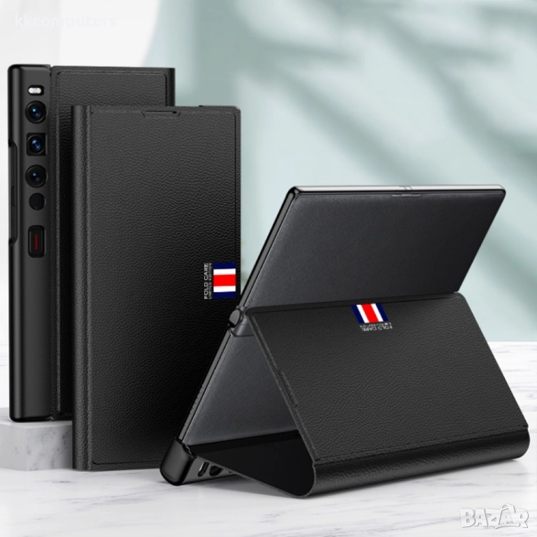 Huawei Mate Xs 2 Кожен Калъф и Протектор, снимка 1