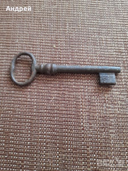Стар метален ключ #6, снимка 1