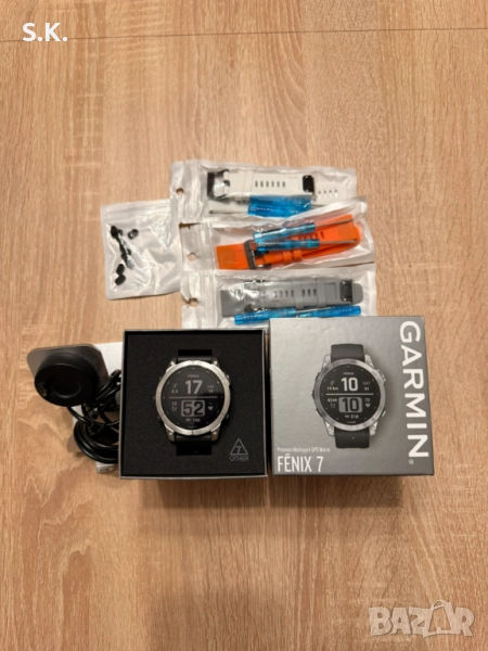 Garmin Fenix 7 Silver Graphite, снимка 1