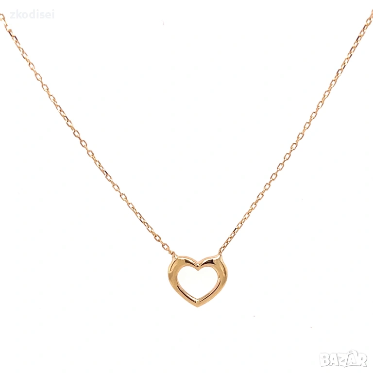 Златно колие 1,30гр. 40,0см. 14кр. проба:585 модел:36328-3, снимка 1