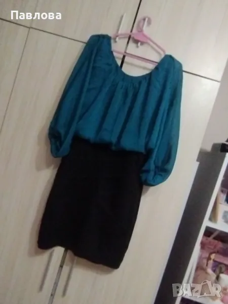 Нова стилна рокля S/M, снимка 1