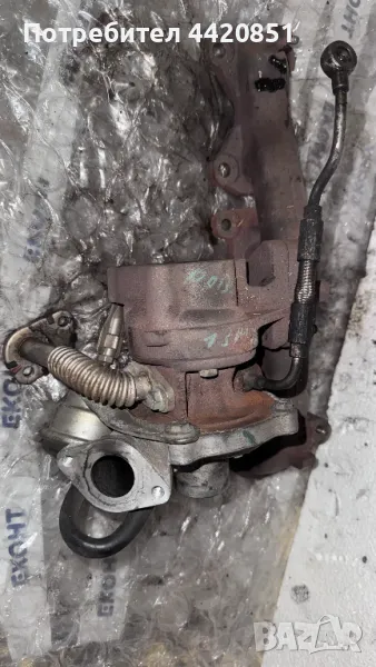 Турбо компресор за Opel Corsa - 73501343, снимка 1