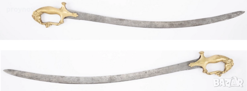 Индо-ислямски меч-Раджастан, 18-ти/19-ти век, снимка 1