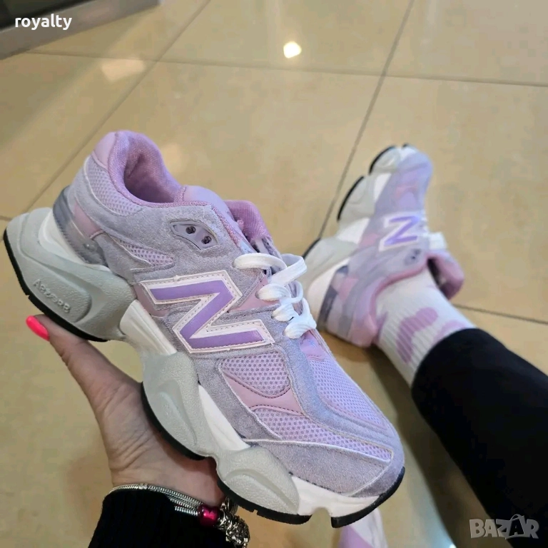 New Balance Дамски Маратонки Лилаво и Бяло , снимка 1