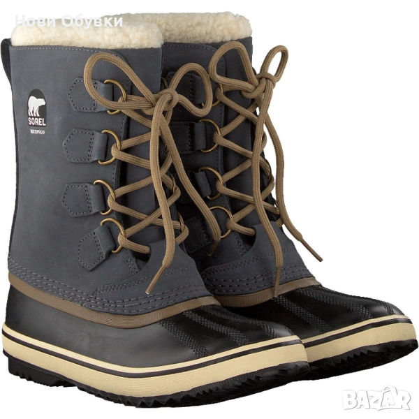 Sorel, 37, нови, оригинални дамски зимни боти, апрески, естествена кожа, снимка 1