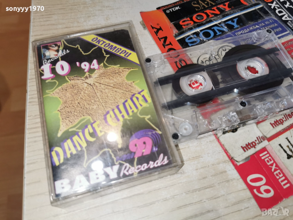 DANCE CHART 10/94 BABY RECORDS 2312251751, снимка 1