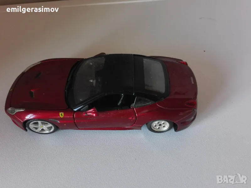 Метална количка Ferrari California., снимка 1