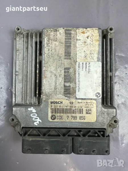 ECU Компютър Двигател за БМВ BMW E90 E60 3.0d 7799856, снимка 1