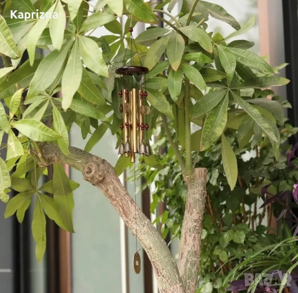 Вятърни звънчета с монетки, снимка 1