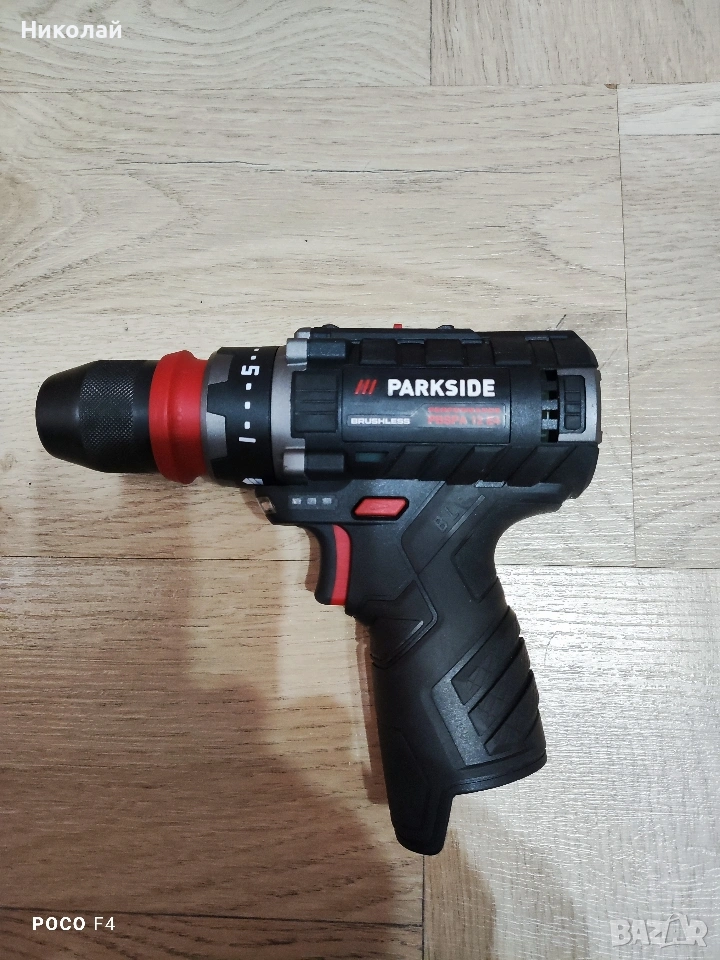 Акумулаторен винтоверт Parkside pbspa 12 e4, снимка 1