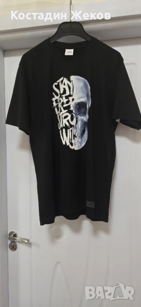 Тениска памучна оригинална. Като нова. ZARA , снимка 1