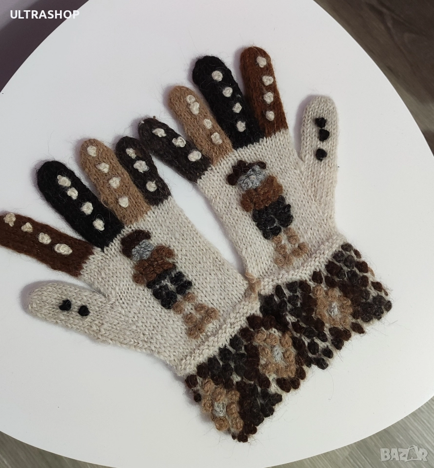 Уникални Дамски вълнени ръкавици , снимка 1
