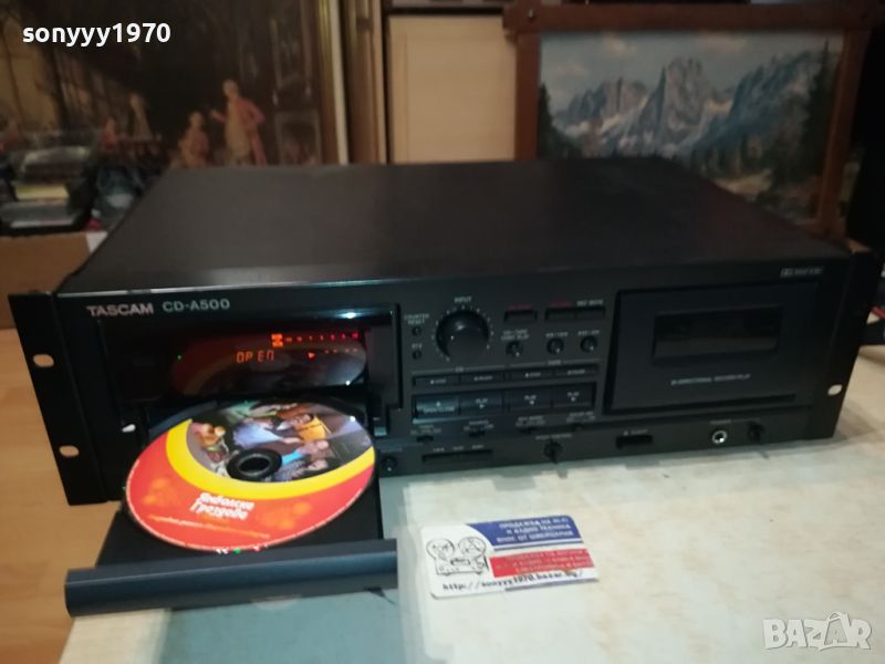 TASCAM REVERSE DECK CD-ВНОС FRANCE 1105242002, снимка 1