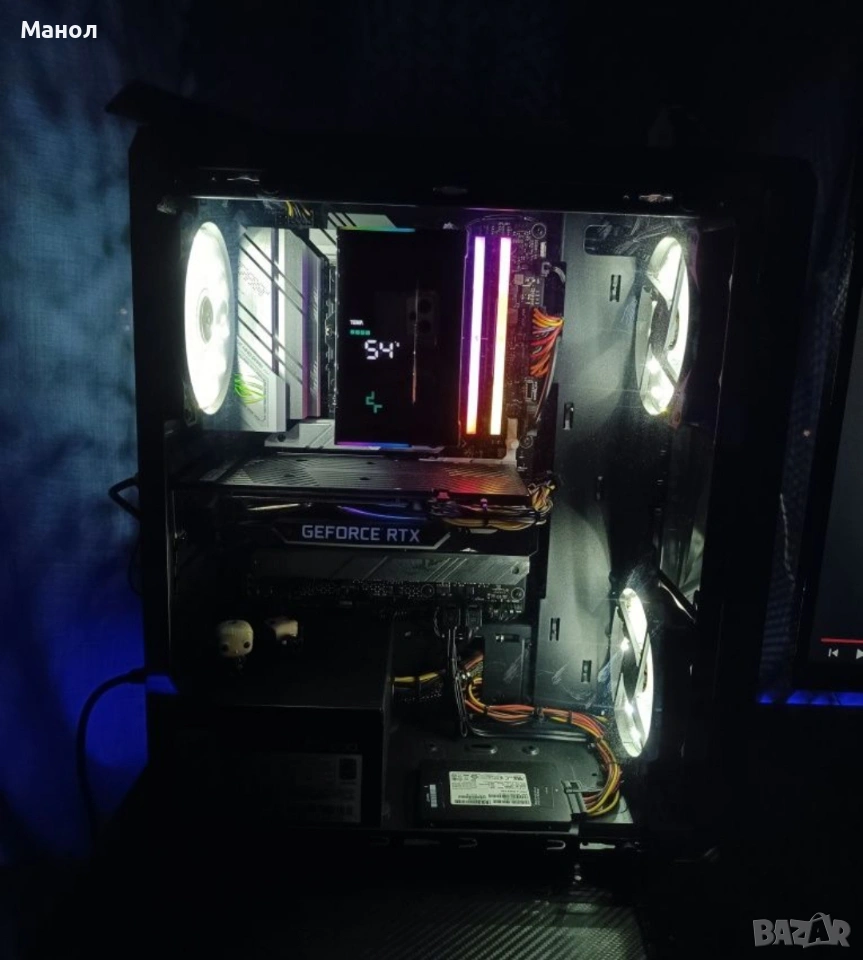 Продавам Рам памет Corsair VENGEANCE RGB 32GB (2x16GB) DDR5 , снимка 1