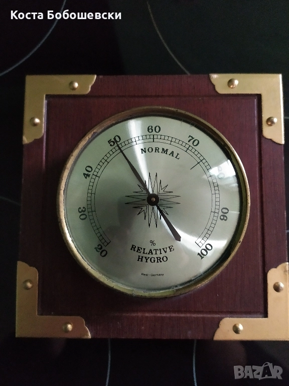 Хигрометър, влагомер, отличен!, снимка 1