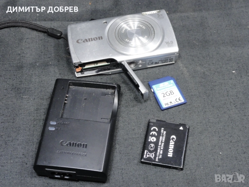 ЦИФРОВ ФОТОАПАРАТ CANON POWERSHOT A2500 16,0MP DIGITAL CAMERA, снимка 1