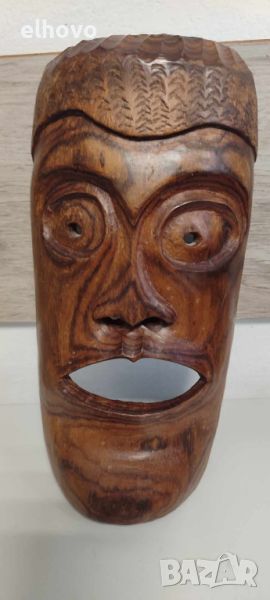Стара дървена маска#1, снимка 1