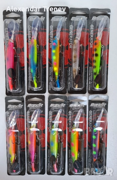 Воблери за тролинг Bandit generator deep, снимка 1