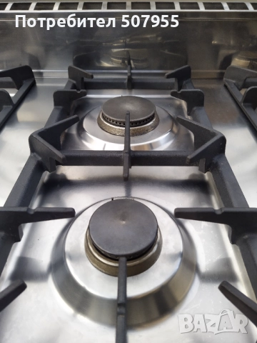 Професионален, италиански, газов котлон на база - 6 горелки, снимка 7 - Обзавеждане на кухня - 52365879