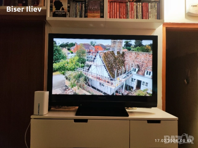 Продавам Телевизор Panasonic Viera TH-42PV80P, снимка 3 - Телевизори - 53525210