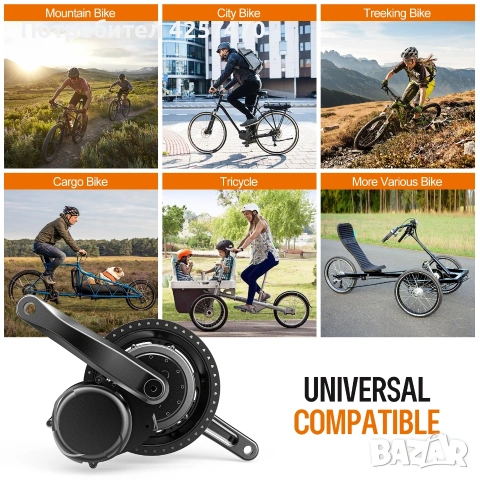 TSDZ8 tongsheng Mid Drive Motor Kit 750W