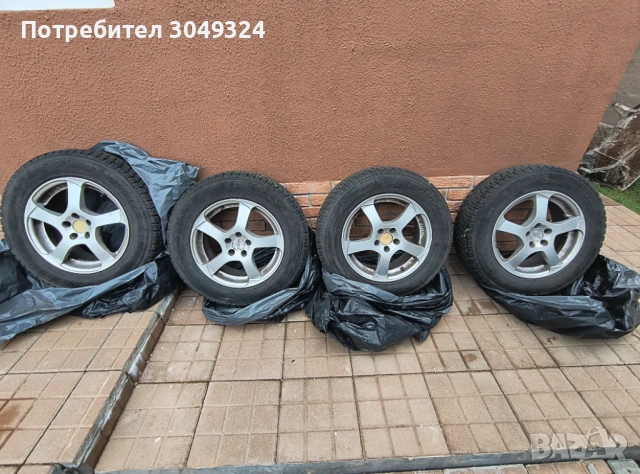 Продавам джанти с гуми