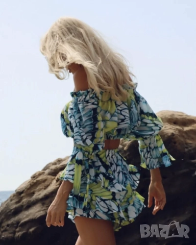 Mijel панталонки с къдри Butterfly, снимка 3 - Къси панталони и бермуди - 51634995