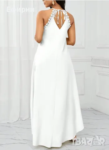 Дълга рокля, Бяла рокля, Жълта рокля, Оранжева рокля, снимка 2 - Рокли - 49678816