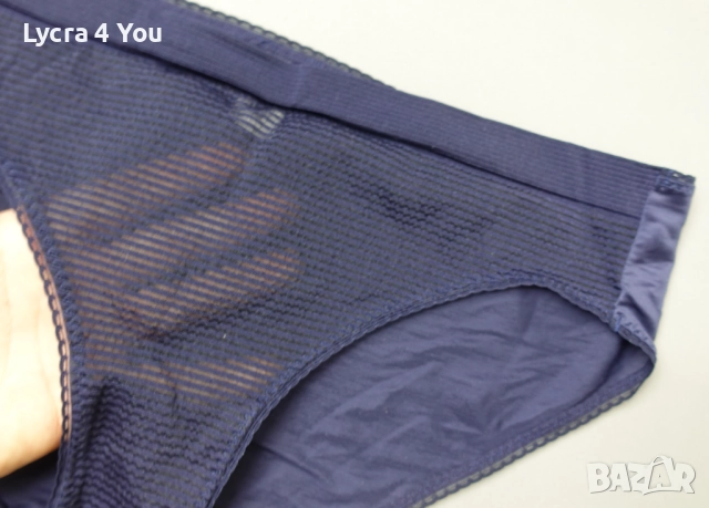 Wolford M/L луксозни тъмносини бикини, снимка 5 - Бельо - 51862068