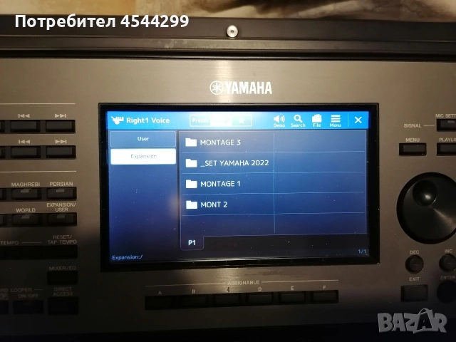 yamaha psr a5000 , снимка 3 - Синтезатори - 53461414
